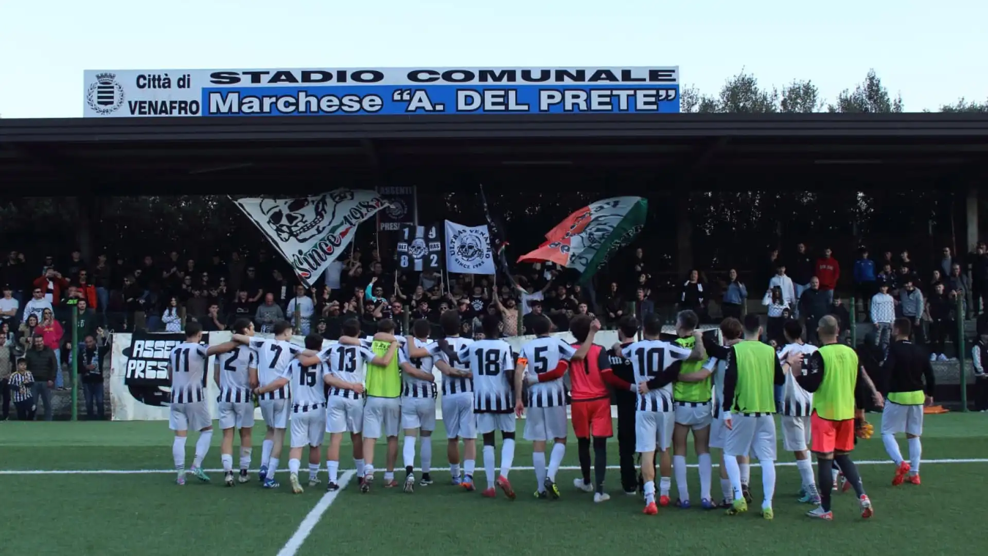 Venafro: otto ultras della tifoseria venafrana deferiti all’Autorità Giudiziaria. Indagini della Digos.